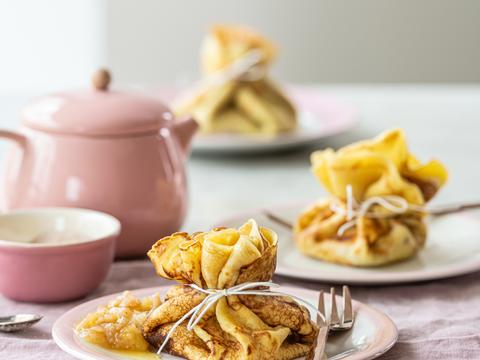 Normandische pannenkoekbeursjes