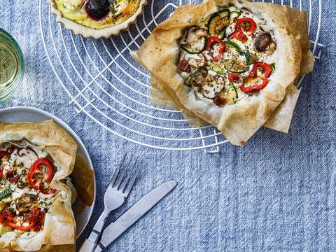 Vegan miniquiches met een zuiderse twist