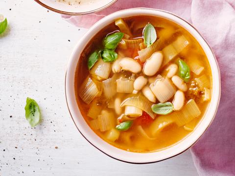 Minestrone met canellinibonen