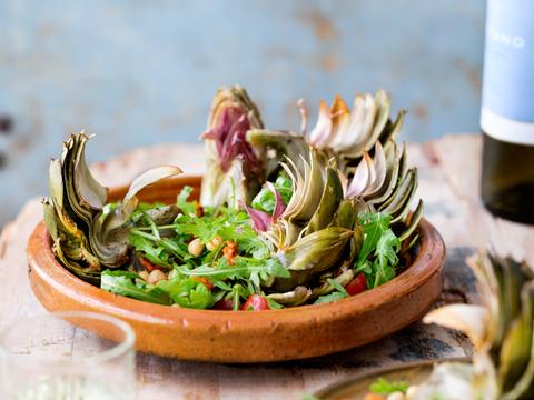 Toscaanse artisjoksalade