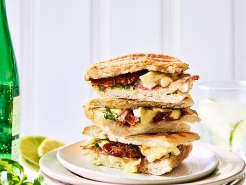 Ciabattacroque met parmaham