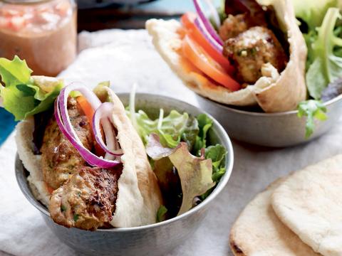 lamsburgers met oregano