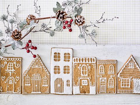 winterdorp van speculaas