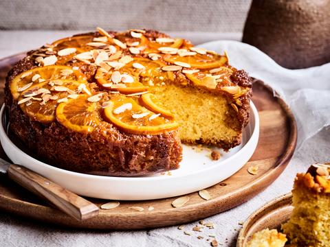 sinaasappel-marsepeincake