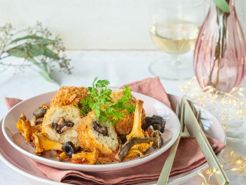 risottoballetjes met boschampignons
