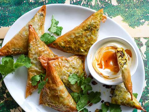 Samosa’s met kikkererwten