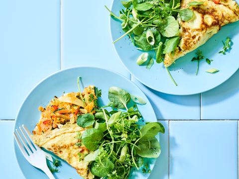 gevulde omelet