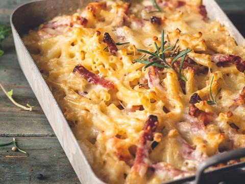 Macaroni met ham en kaas van Ilse