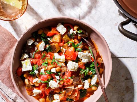 Midden-Oosters stoofpotje met feta