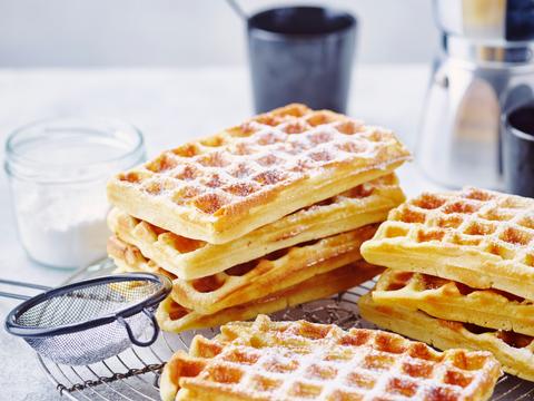 Luchtige wafels