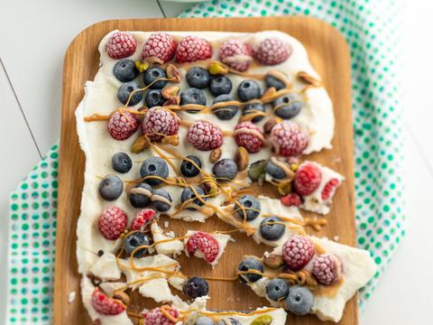 frozen yoghurt bars