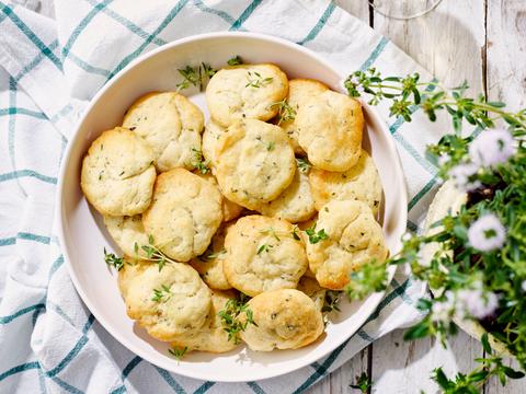 Hartig shortbread met verse kruiden