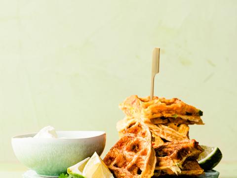 Mexicaanse omeletwafels