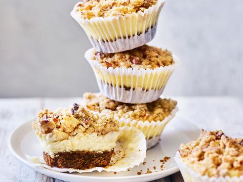 Cheesecake-appelmuffins