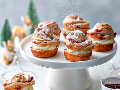 Kerstcruffins