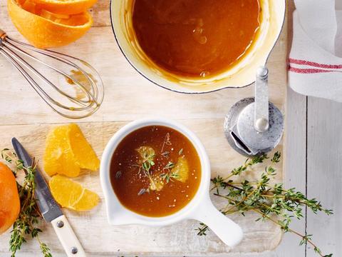 tijm-sinaasappelsaus
