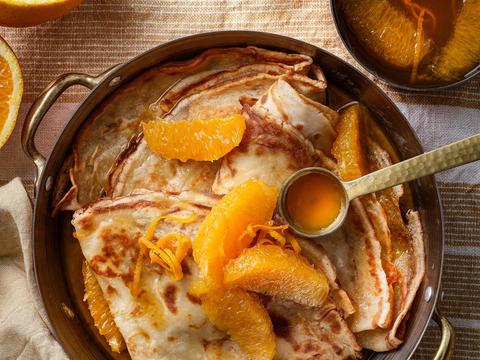 Crêpe suzette