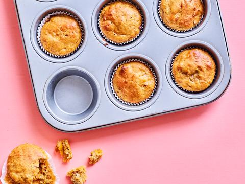 Kruidige pompoenmuffins