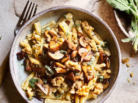 Casarecce ai funghi