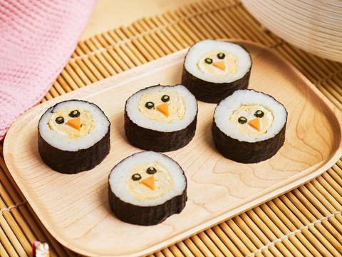sushi met ei