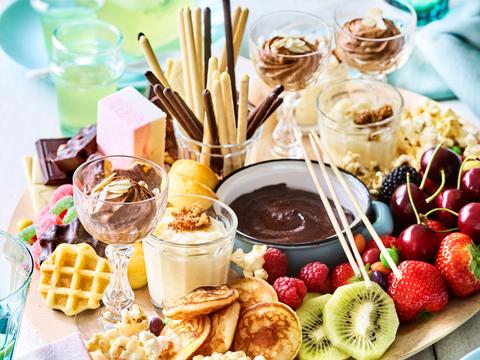 Loaded dessertplank