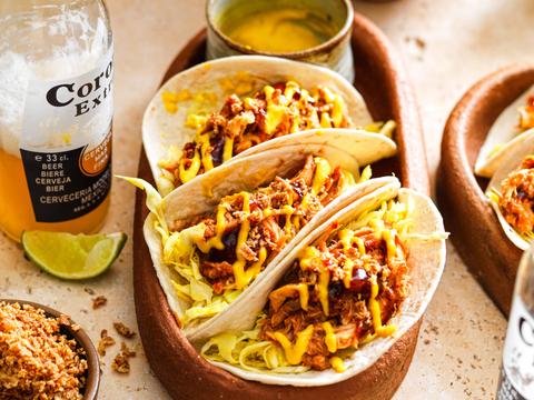 Taco’s met pulled kip