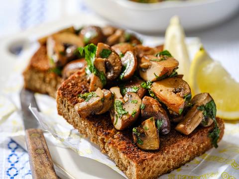 Toast champignon