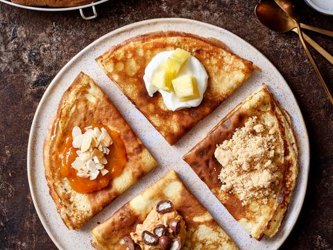 Klassieke pannenkoeken met heerlijke toppings
