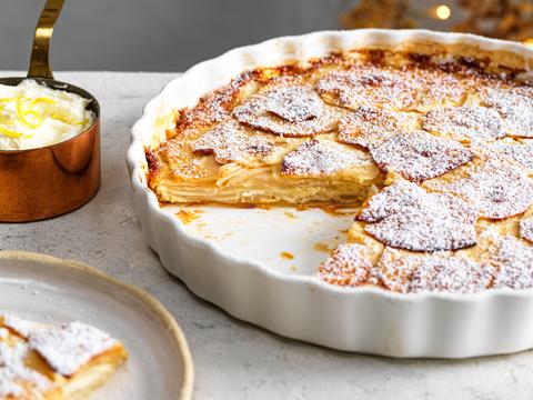 Peren-appelclafoutis