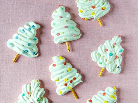 kerstboommeringues