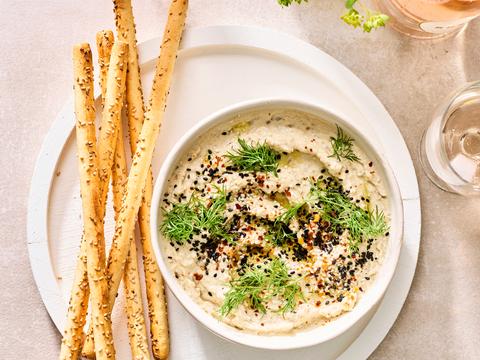 Romige auberginedip