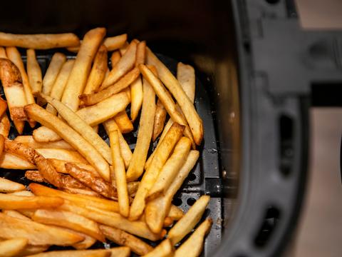 verse frietjes uit de airfryer