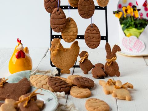 Decoratieve paaskoekjes