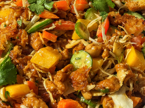 crispy rice salad