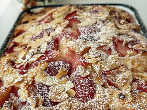aardbeiencake