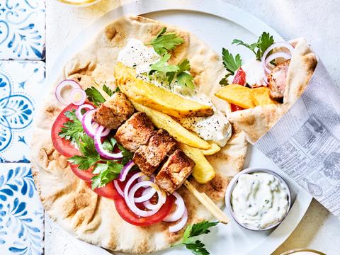 Souvlaki-pita