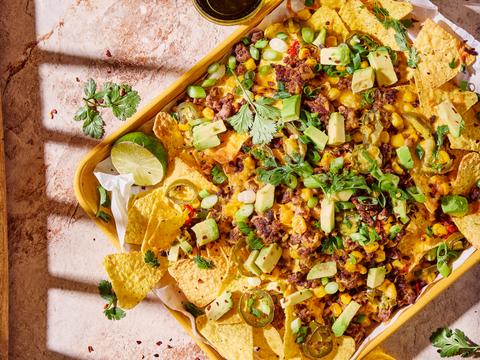 Loaded nacho’s met gehakt