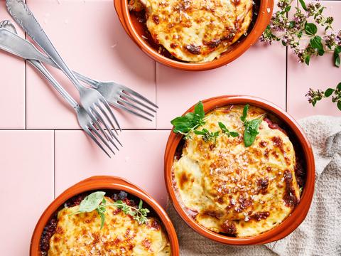 Vegetarische moussaka 