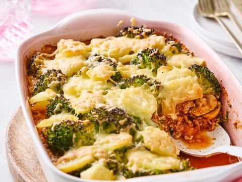 Gehaktschotel met broccoli