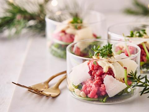 Tartaar Piemontese met truffelmayonaise