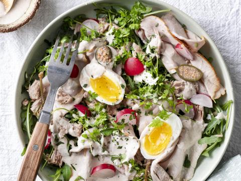 Vitello tonnato-salade