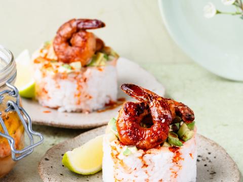 scampi-sushitorentjes