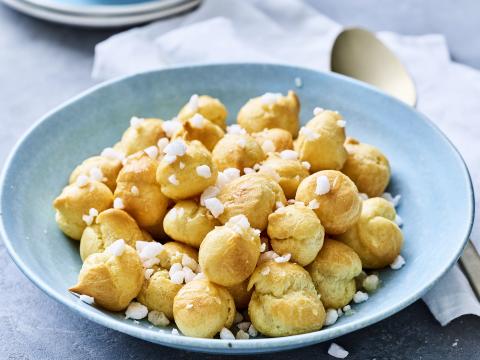 Chouquettes met parelsuiker