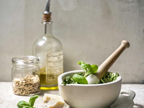 Basisrecept voor verse pesto