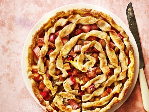 Rabarberspiraaltaart