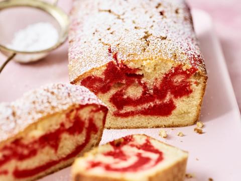 Red velvet-marmercake