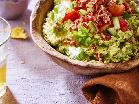 BLT-guacamole