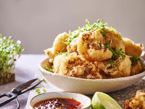 Crispy bloemkoolwings