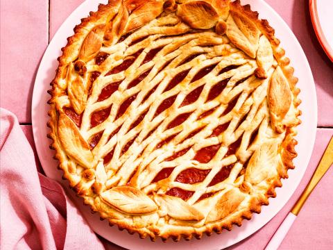Abrikozenvlaai