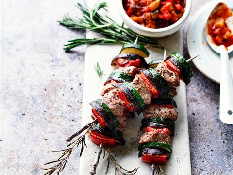 Varkenshaasspiesjes à la Provençale